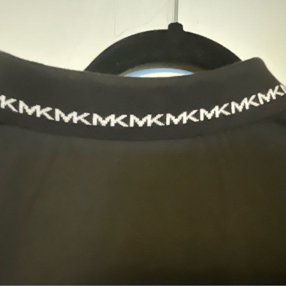 Michael Kors Mens Logo Black Polo Shirt Size Large - Picture 7 of 11